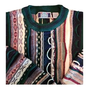 Sutter & Grant Vintage Sweater Green Size L